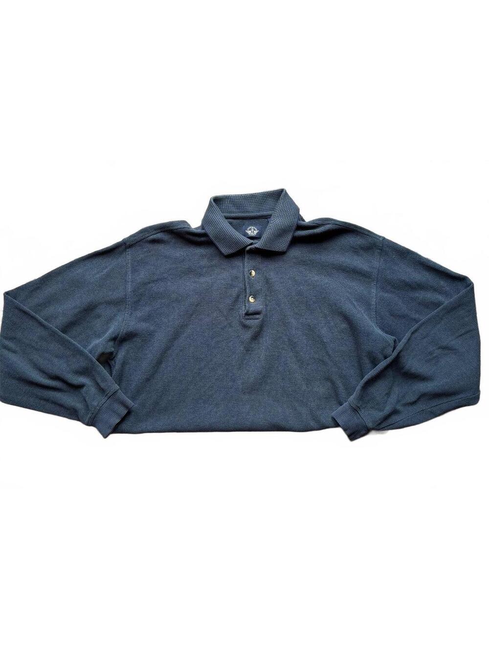 VINTAGE 90s DOCKERS LONG SLEEVE POLO Size M - Picture 8 of 8